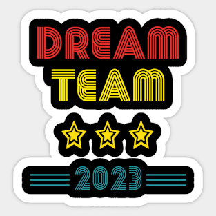 Dream Team Vintage 2023 Sticker